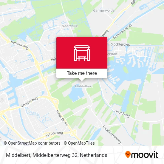 Middelbert, Middelberterweg 32 map