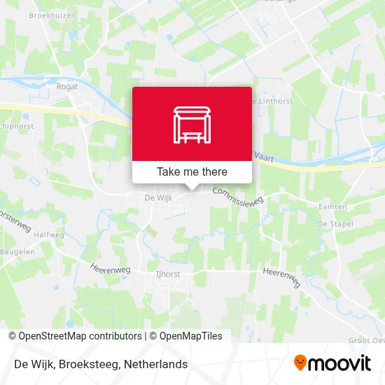 De Wijk, Broeksteeg map
