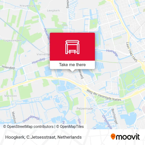 Hoogkerk, C.Jetsesstraat map