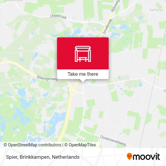 Spier, Brinkkampen map