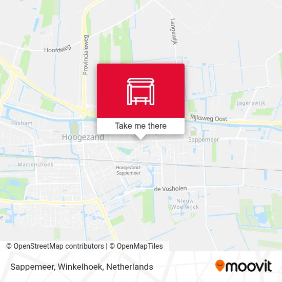 Sappemeer, Winkelhoek map