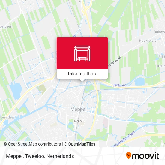 Meppel, Tweeloo Karte