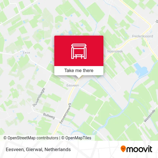 Eesveen, Gierwal map