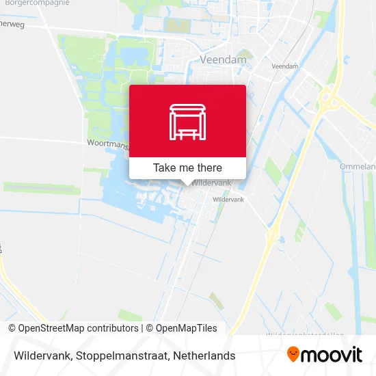 Wildervank, Stoppelmanstraat Karte