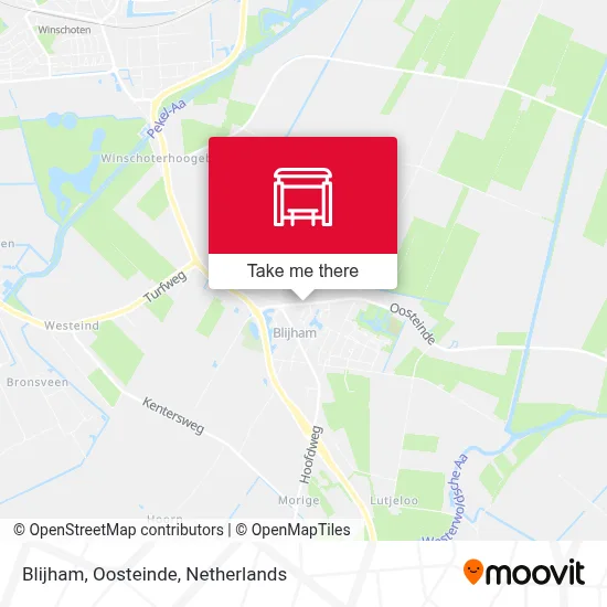 Blijham, Oosteinde Karte