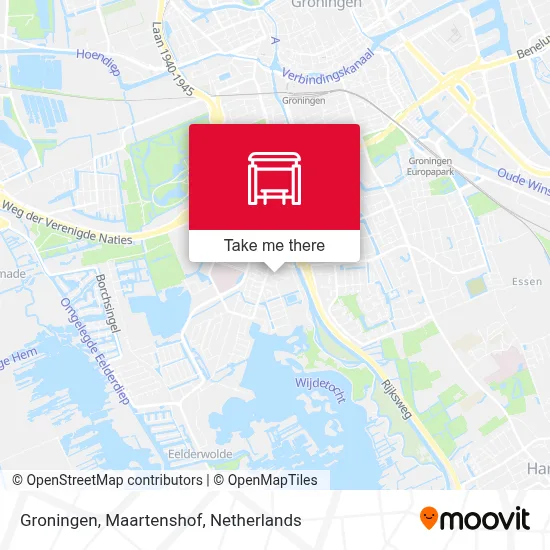 Groningen, Maartenshof map