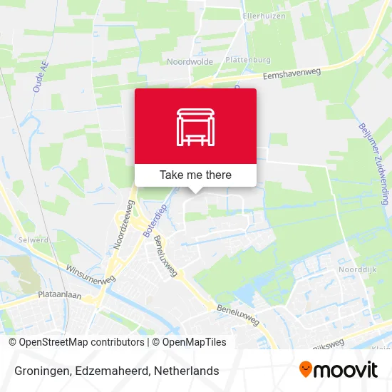 Groningen, Edzemaheerd map