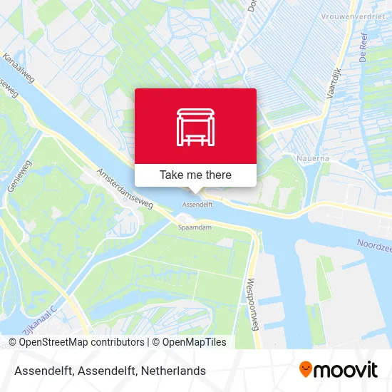 Assendelft, Assendelft map