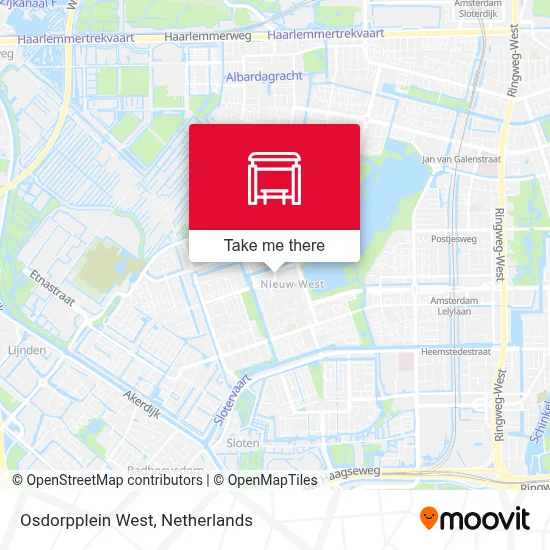 Osdorpplein West map