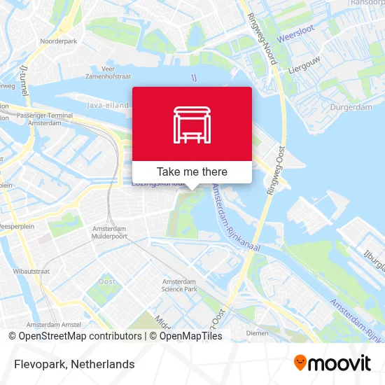 Flevopark Karte