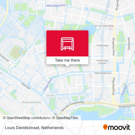 Louis Davidsstraat Karte