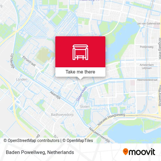 Baden Powellweg Karte
