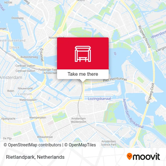 Rietlandpark Karte