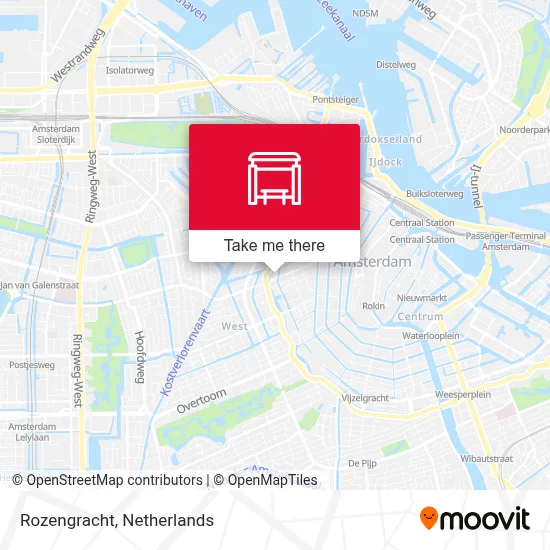 Rozengracht Karte