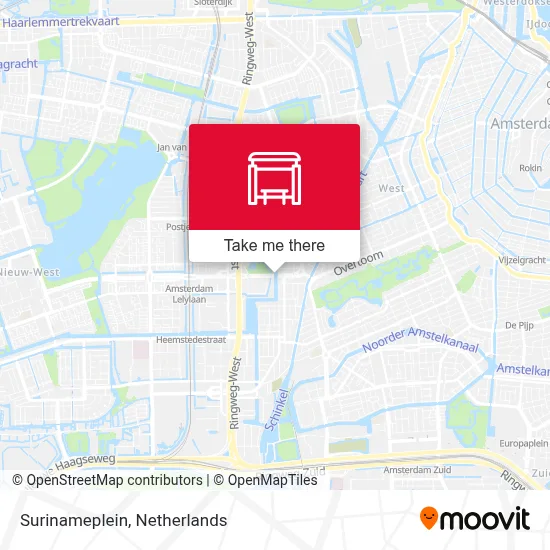 Surinameplein map