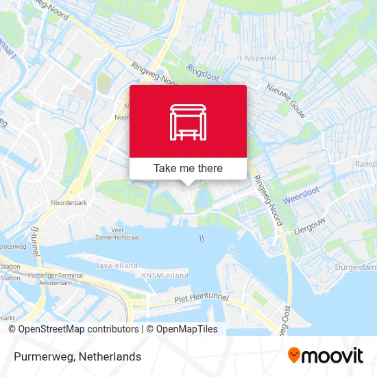 Purmerweg map