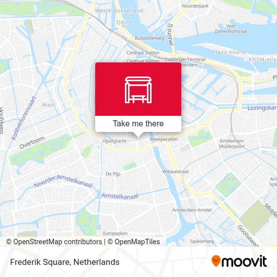 Frederiksplein map