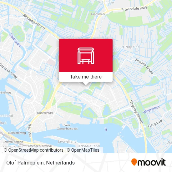 Olof Palmeplein Karte