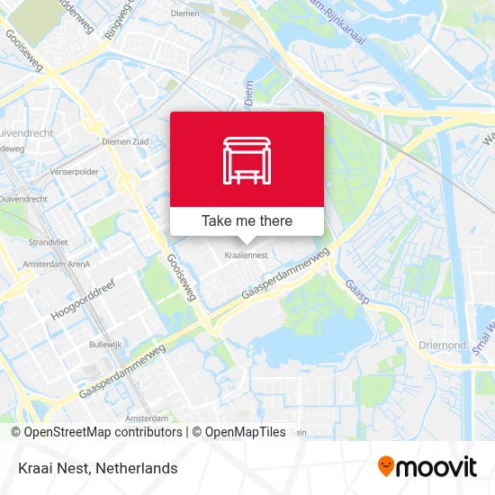 Kraaiennest map