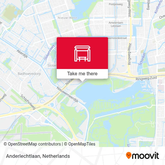 Anderlechtlaan Karte