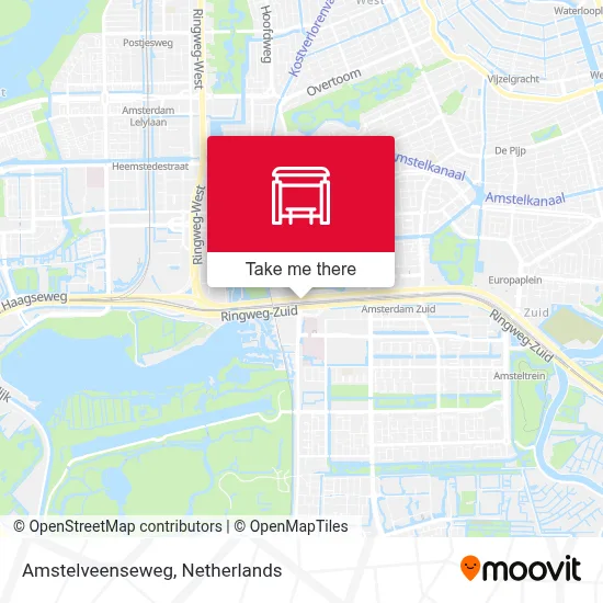 Amstelveenseweg Karte
