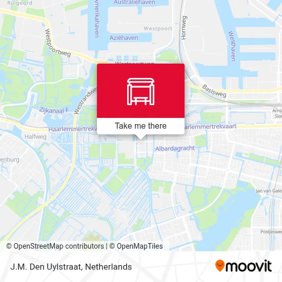 J.M. Den Uylstraat map