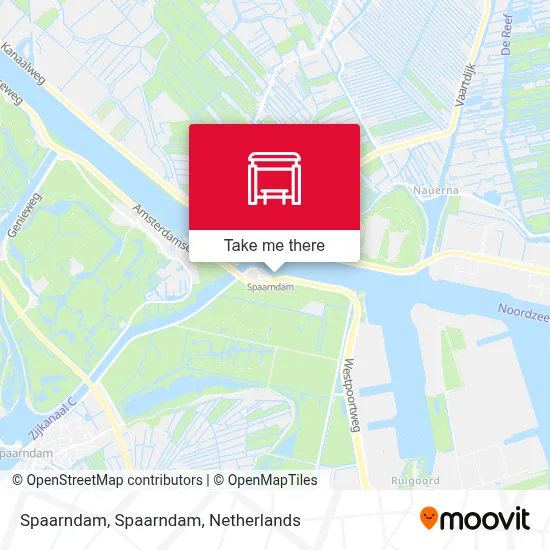 Spaarndam, Spaarndam Karte