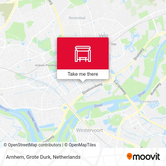 Arnhem, Grote Durk map