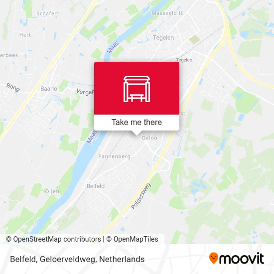 Belfeld, Geloerveldweg map