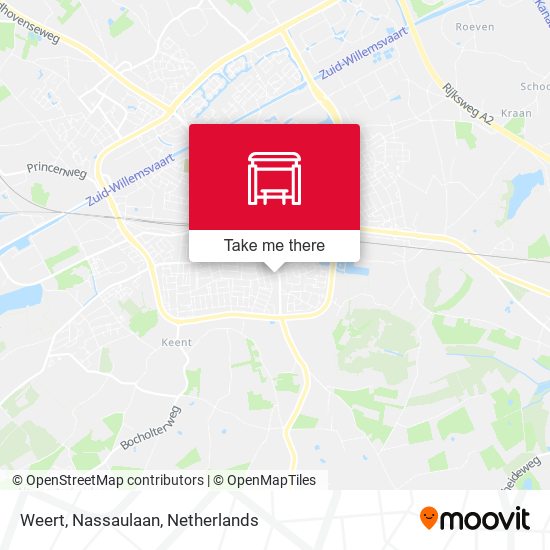 Weert, Nassaulaan map