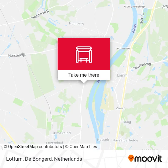 Lottum, De Bongerd map