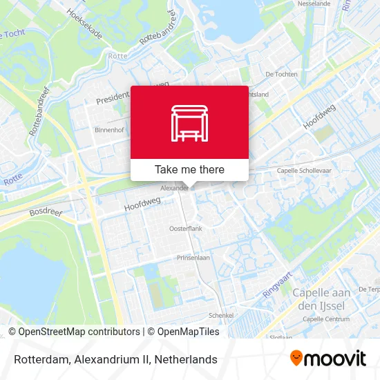 Rotterdam, Alexandrium II map