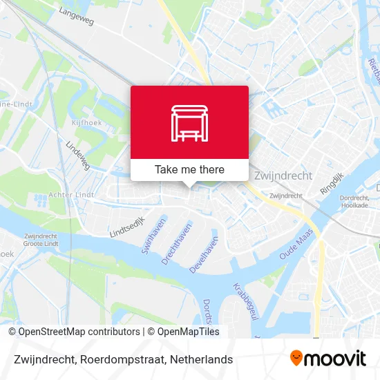 Zwijndrecht, Roerdompstraat map
