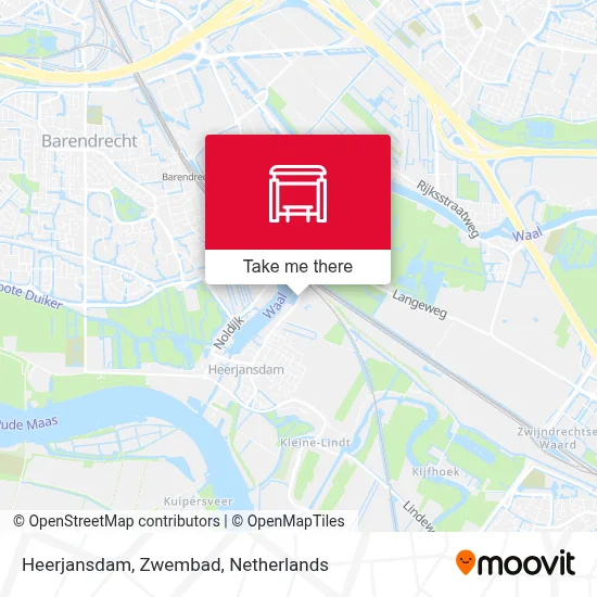 Heerjansdam, Zwembad map