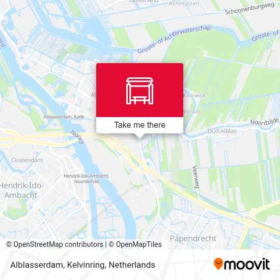 Alblasserdam, Kelvinring map