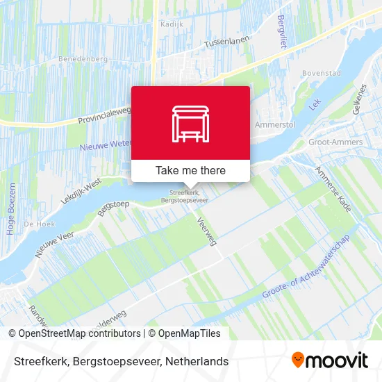 Streefkerk, Bergstoepseveer map