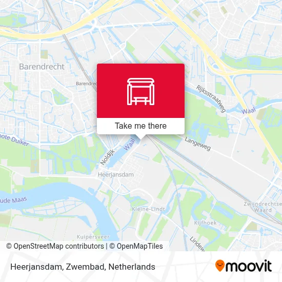 Heerjansdam, Zwembad map