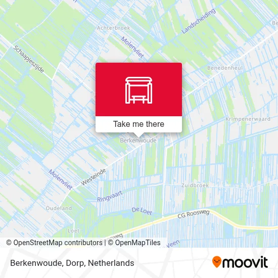 Berkenwoude, Dorp map
