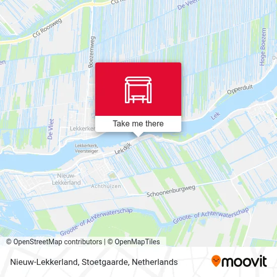 Nieuw-Lekkerland, Stoetgaarde map