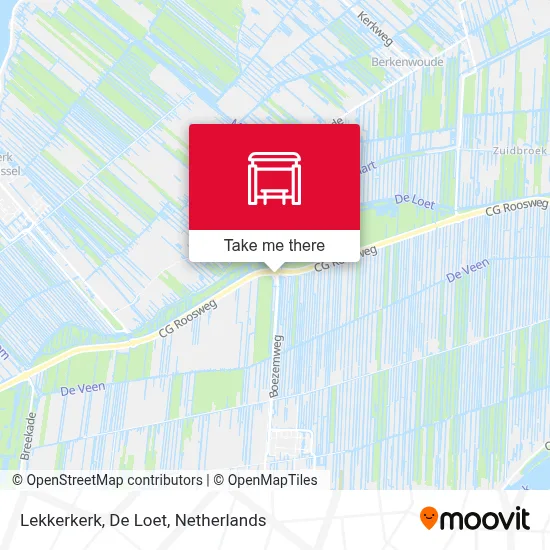 Lekkerkerk, De Loet map