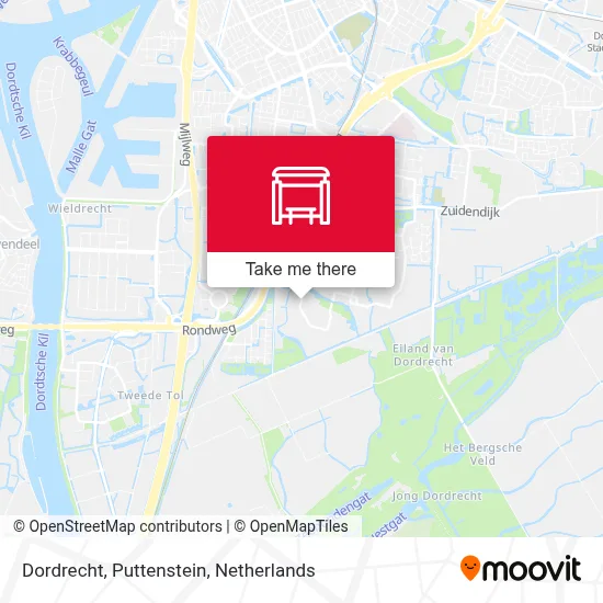 Dordrecht, Puttenstein map