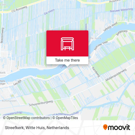 Streefkerk, Witte Huis map