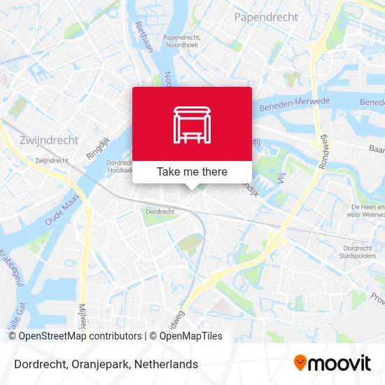 Dordrecht, Oranjepark map
