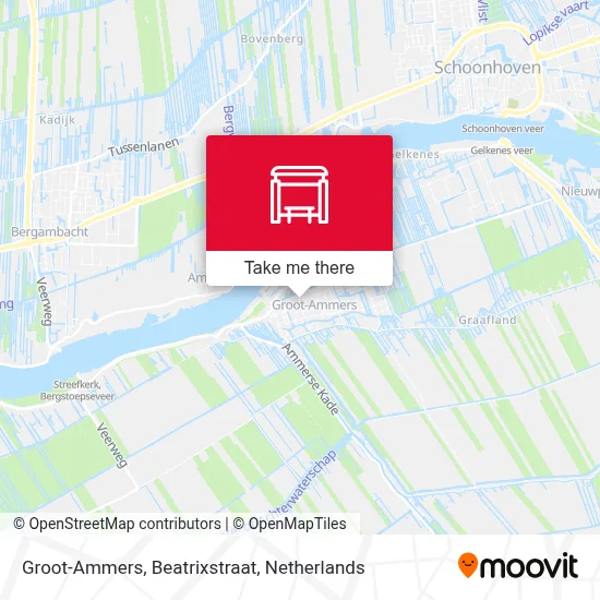 Groot-Ammers, Beatrixstraat map