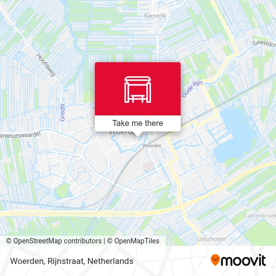 Woerden, Rijnstraat map
