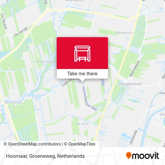 Hoornaar, Groeneweg map