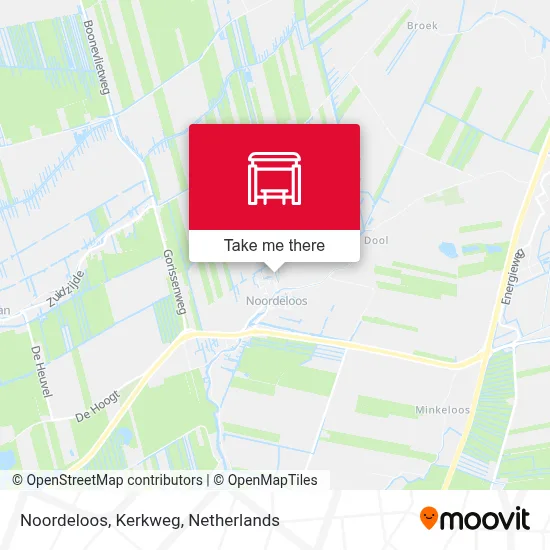 Noordeloos, Kerkweg map