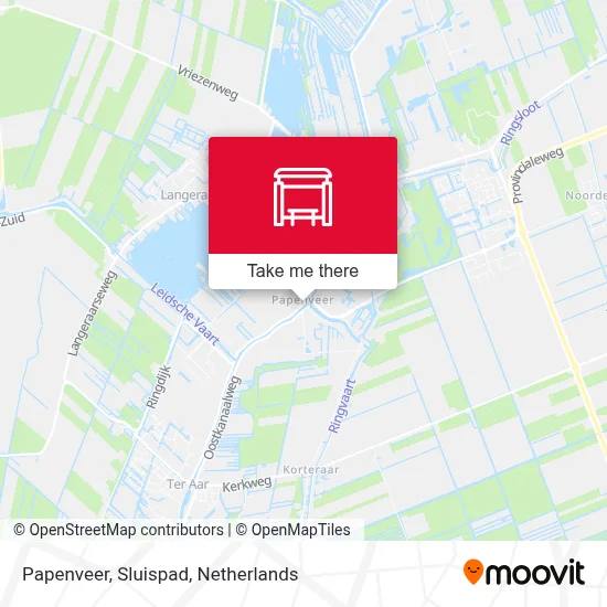 Papenveer, Sluispad Karte