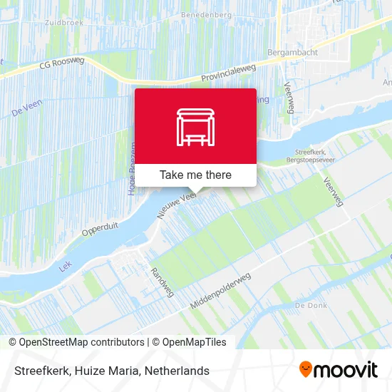 Streefkerk, Huize Maria map