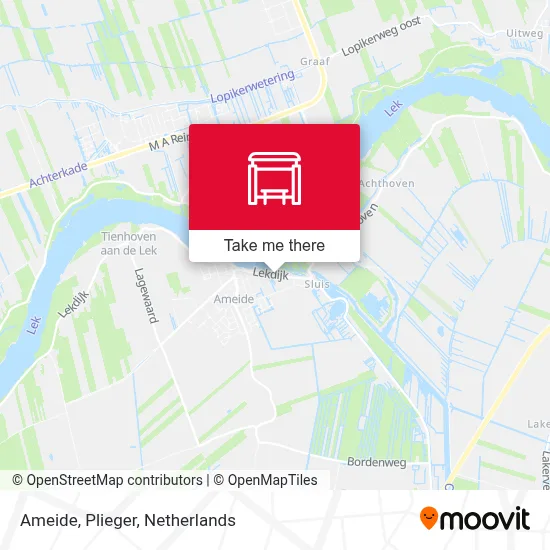 Ameide, Plieger map